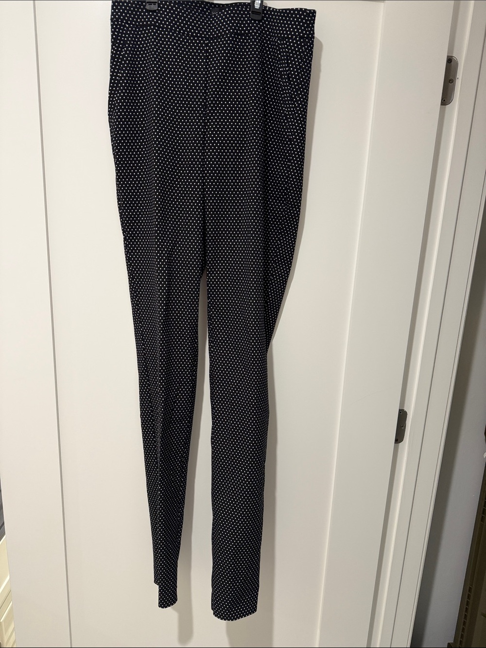 Vintage Long Tall Sally Classic Black Polka Dot Women’s Dress Pants Size 12